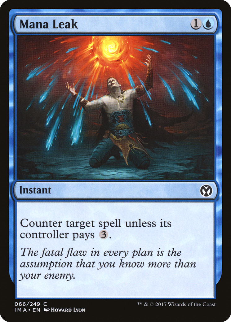 Mana Leak [Iconic Masters] Foil