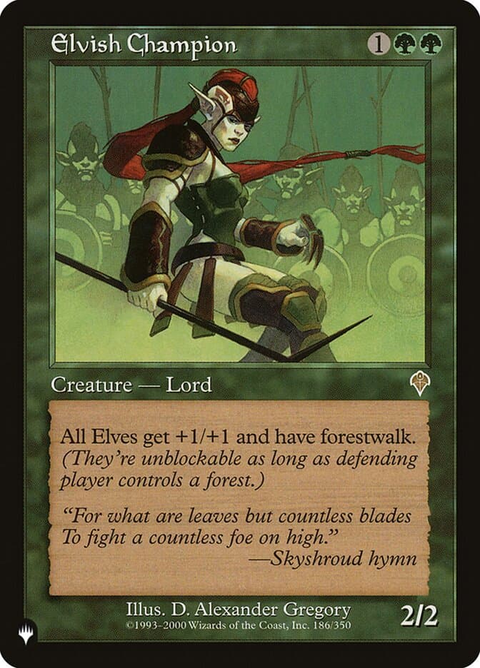 Elvish Champion |  (INV-186) [The List]
