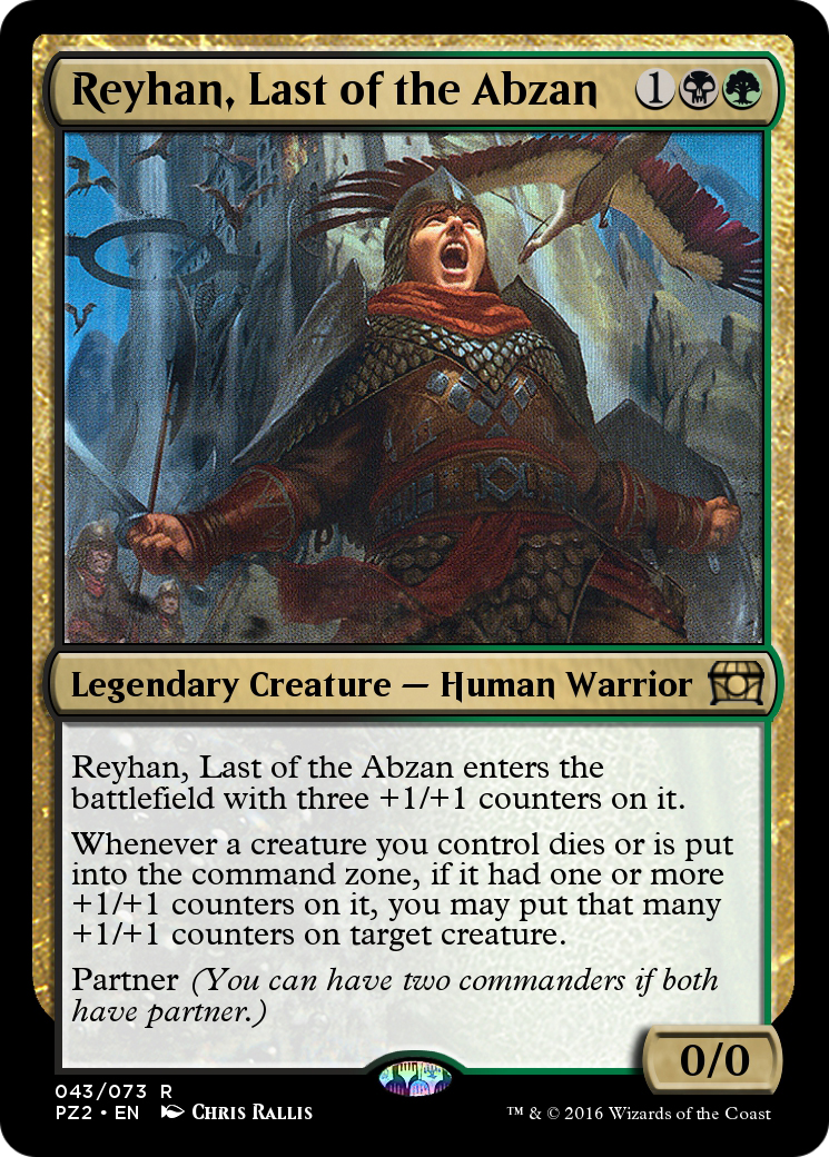 Reyhan, Last of the Abzan (PZ2-043) - Treasure Chest
