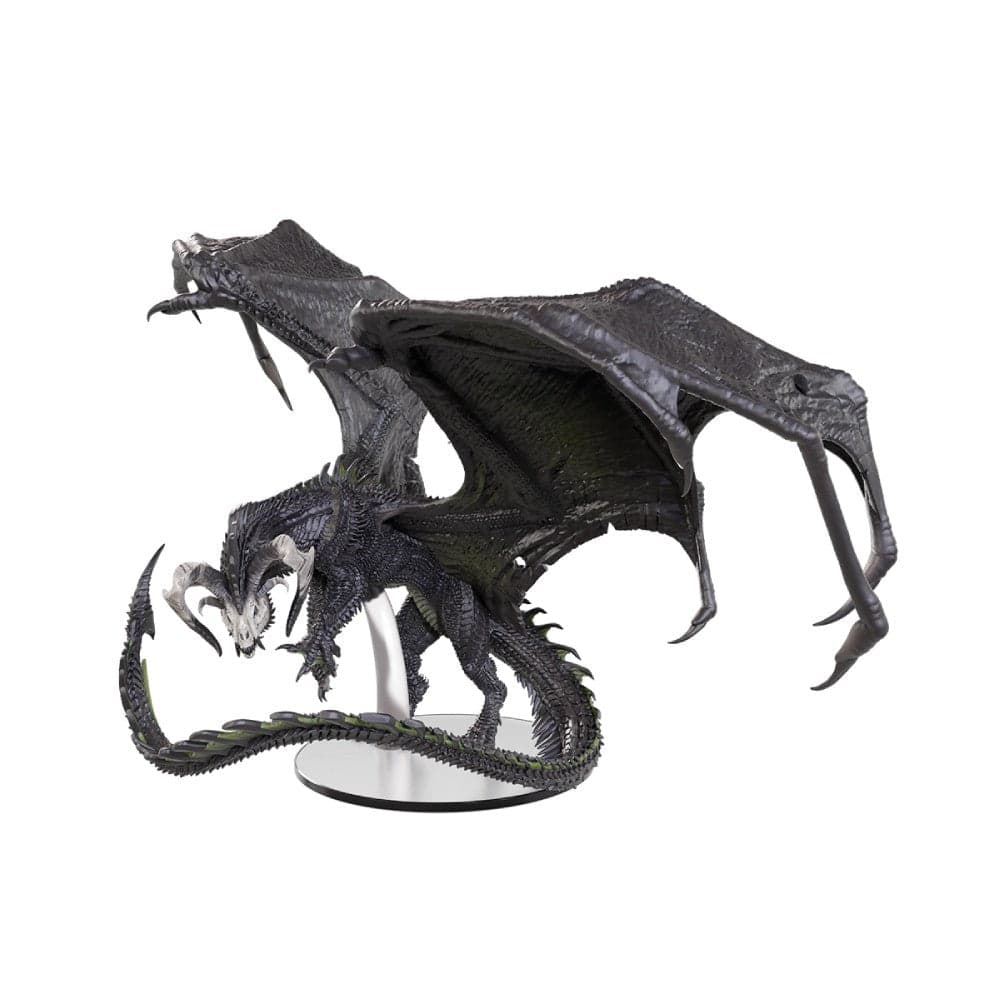 D&D Icons Of The Realms | Adult Black Dragon (Corruptor) (Pre-painted)
