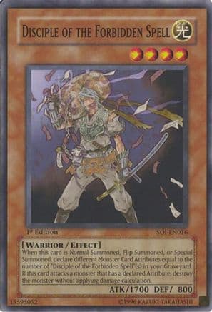 Disciple of the Forbidden Spell [SOI-EN016] Common