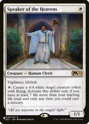 Speaker of the Heavens |  (038/274) [The List Reprints]