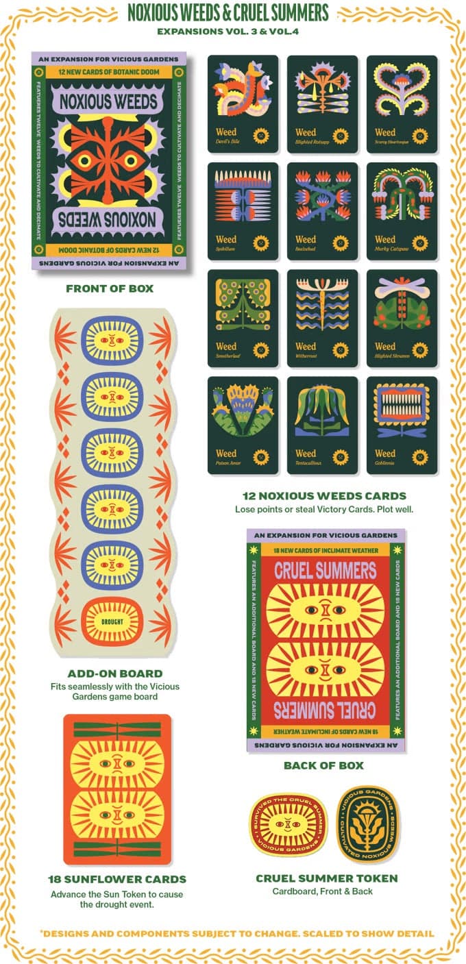 Vicious Gardens | Cruel Summers & Noxious Weeds Expansion