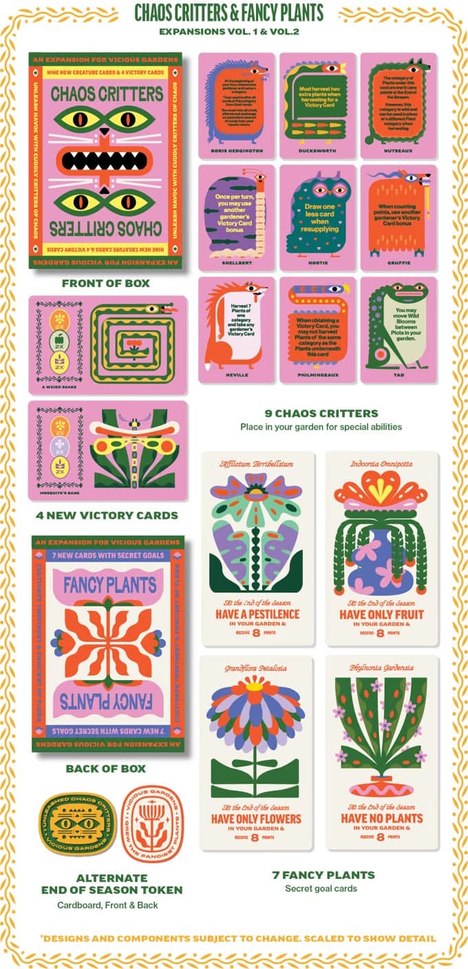 Vicious Gardens | Chaos Critters & Fancy Plants Expansion