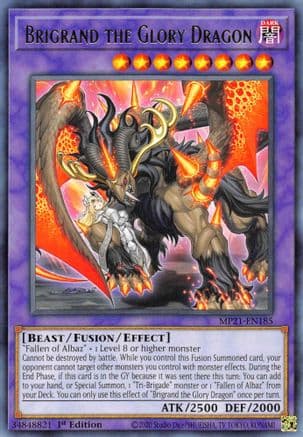 Brigrand the Glory Dragon [MP21-EN185] Rare
