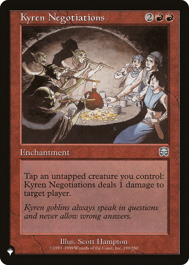 Kyren Negotiations |  (MMQ-198) [The List]