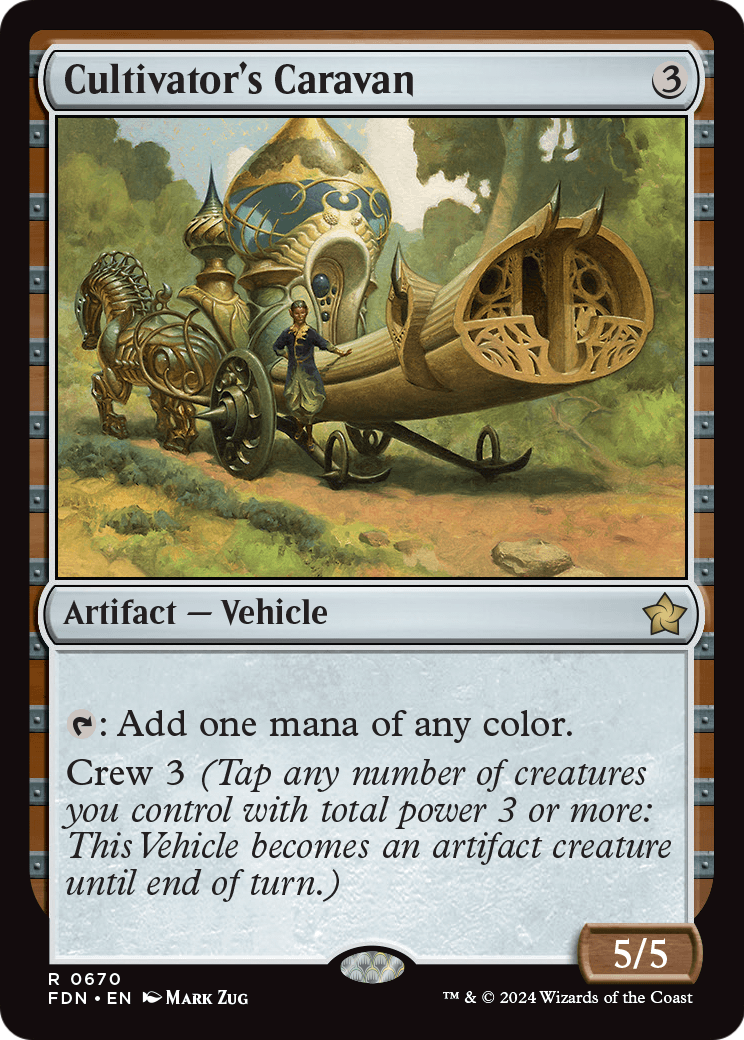 Cultivator's Caravan (FDN-670) - Foundations