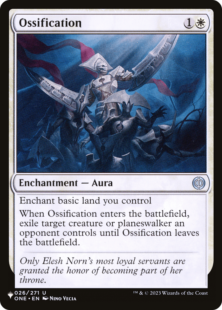 Ossification |  (ONE-26) [The List]