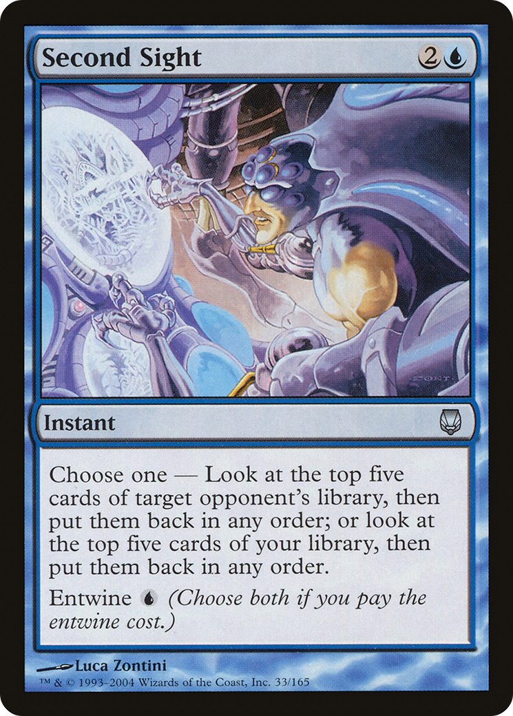 Second Sight [Darksteel] Foil