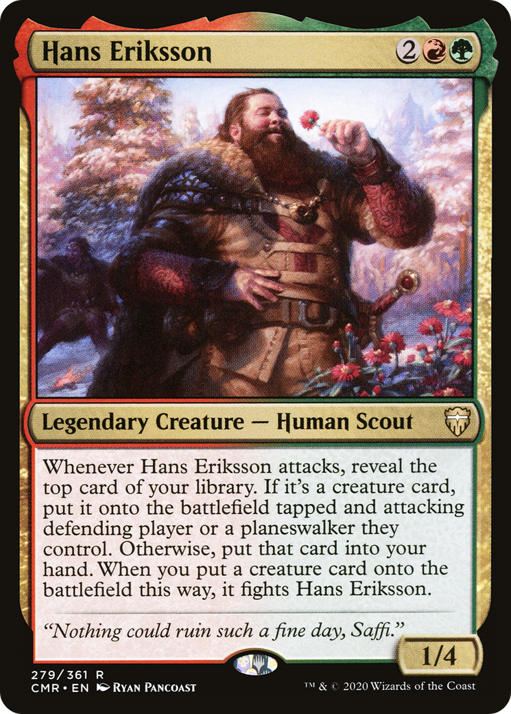 Hans Eriksson [Commander Legends] Foil