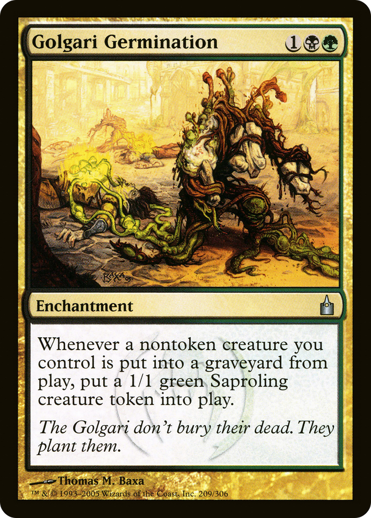 Golgari Germination [Ravnica: City of Guilds] Foil