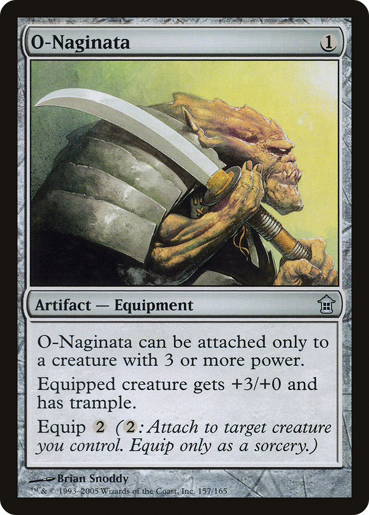 O-Naginata [Saviors of Kamigawa] Foil