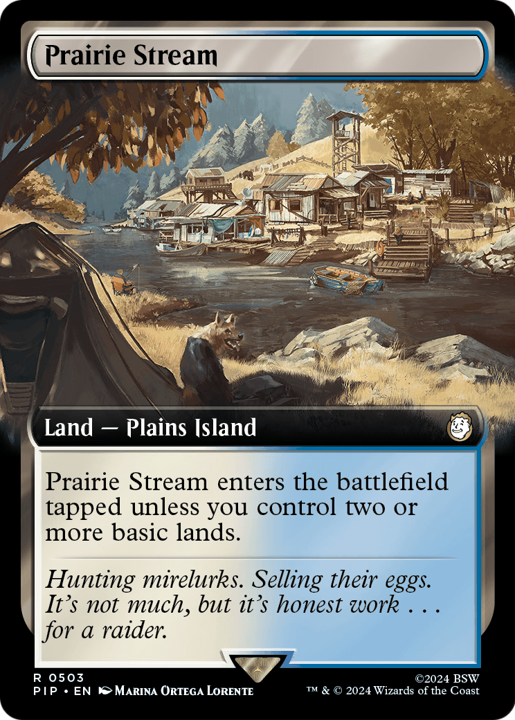 Prairie Stream (Extended Art) [Fallout] Foil