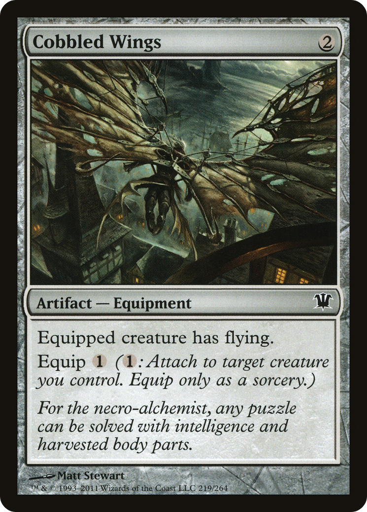 Cobbled Wings [Innistrad] Foil