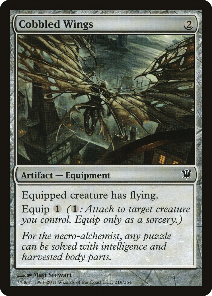 Cobbled Wings [Innistrad] Foil