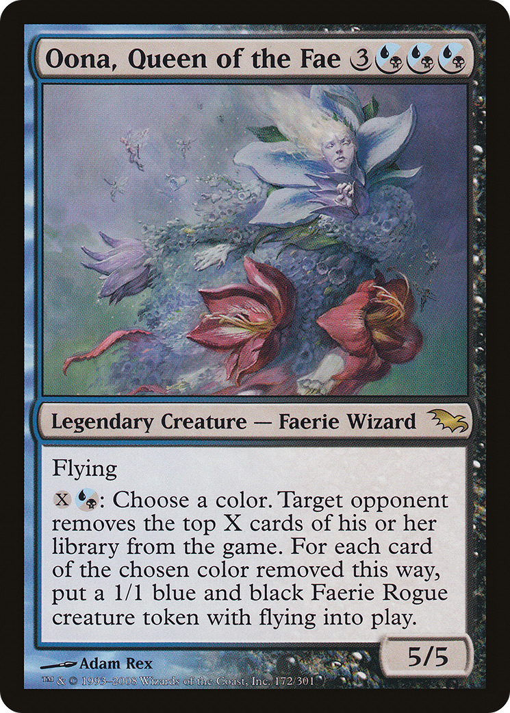 Oona, Queen of the Fae [Shadowmoor] Foil