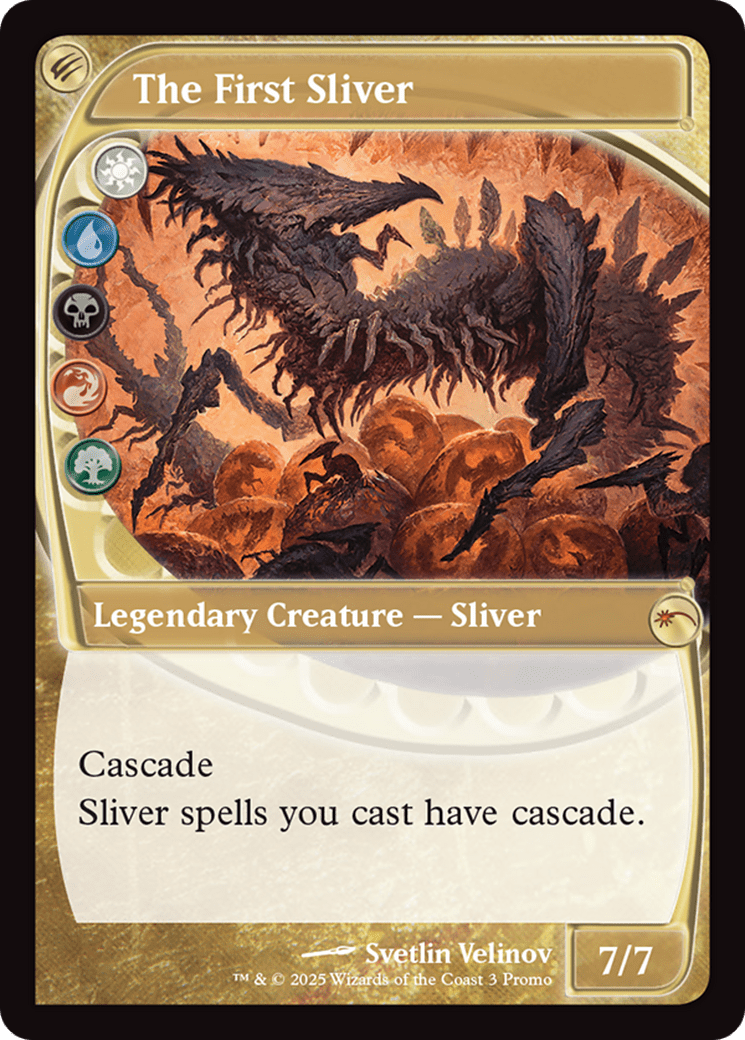 The First Sliver (Future Sight) (-003) [Secret Lair Drop Series]  Foil