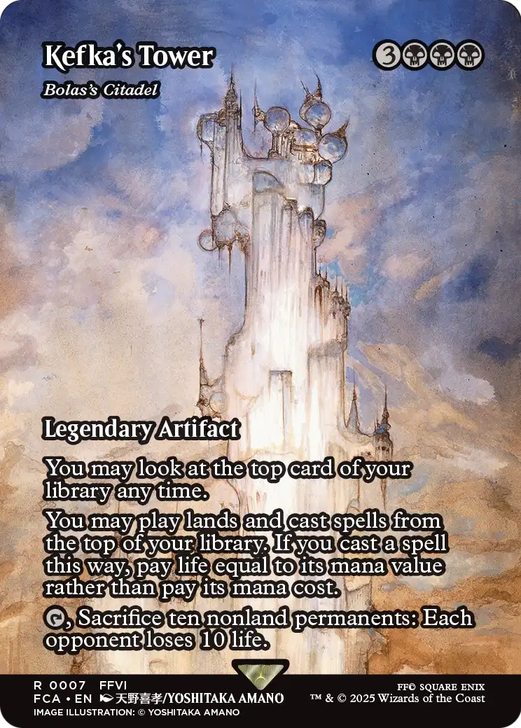 Kefka's Tower - Bolas's Citadel (Showcase) (007) [FINAL FANTASY: Through the Ages]  Foil