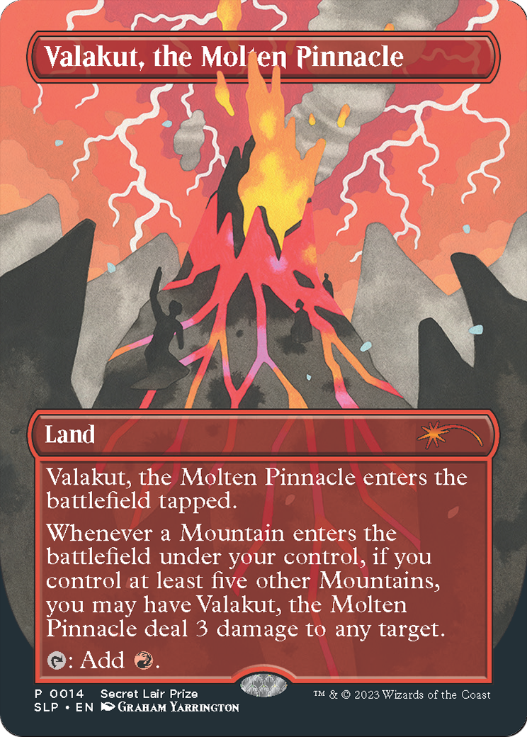 Valakut, the Molten Pinnacle [Secret Lair Showdown] Foil