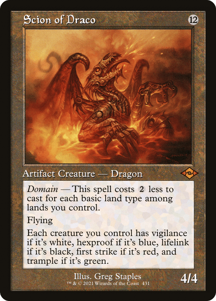 Scion of Draco (Retro) [Modern Horizons 2]