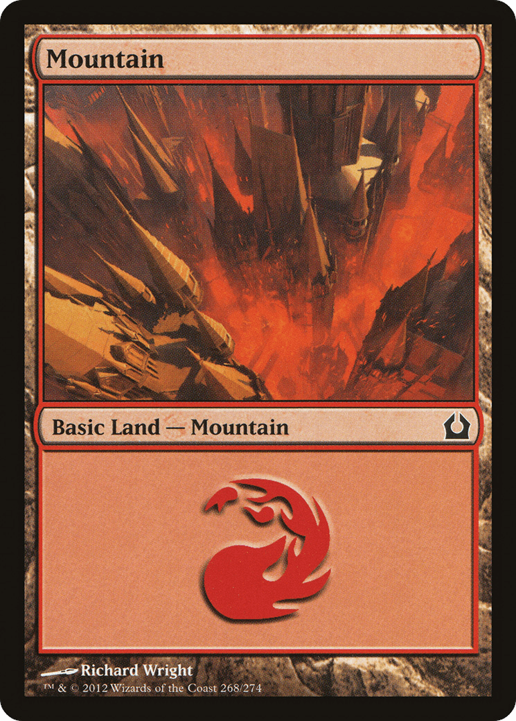 Mountain (268) [Return to Ravnica] Foil