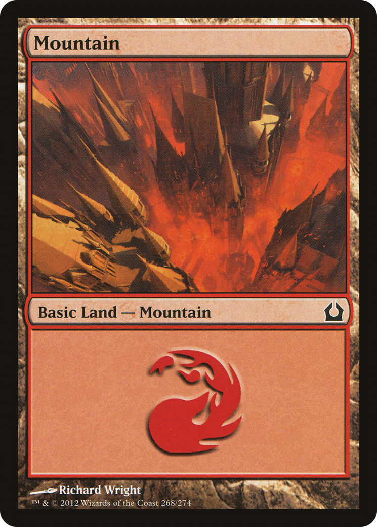 Mountain (268) [Return to Ravnica] Foil