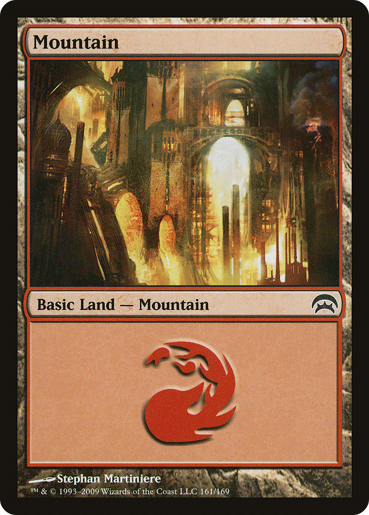 Mountain (161) [Planechase] Foil