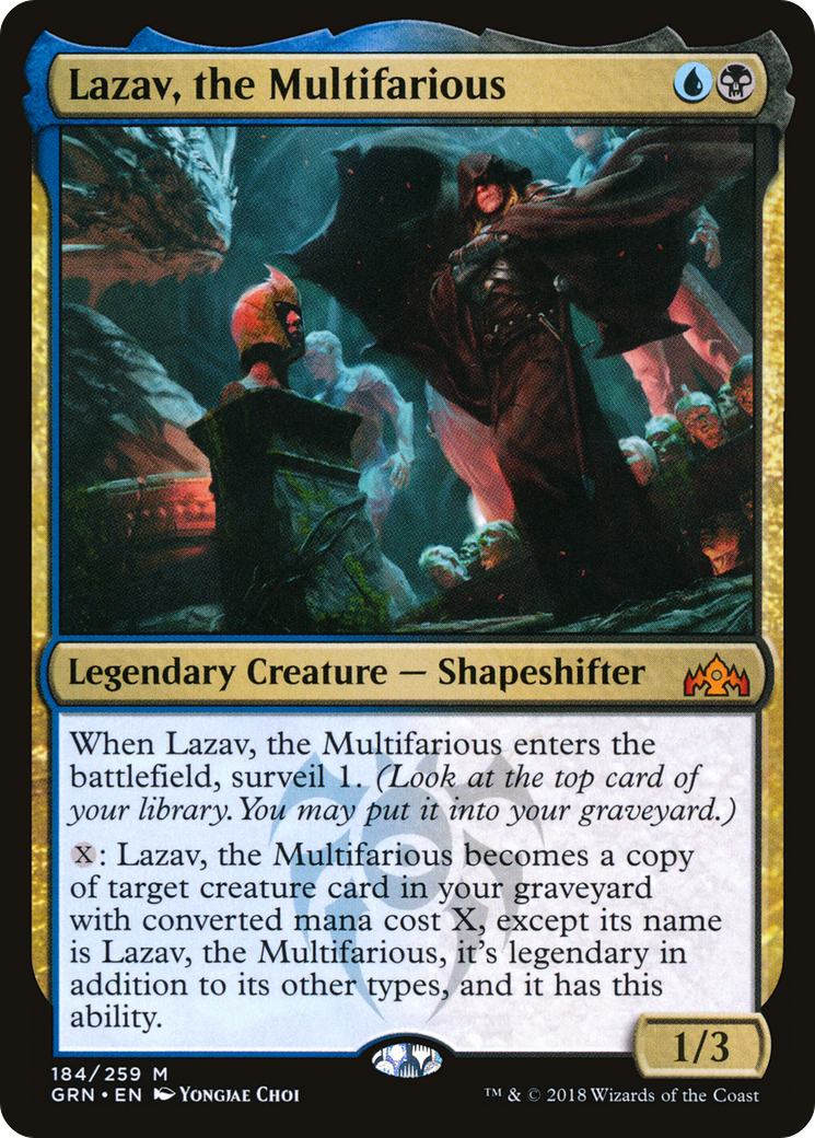 Lazav, the Multifarious [Guilds of Ravnica] Foil