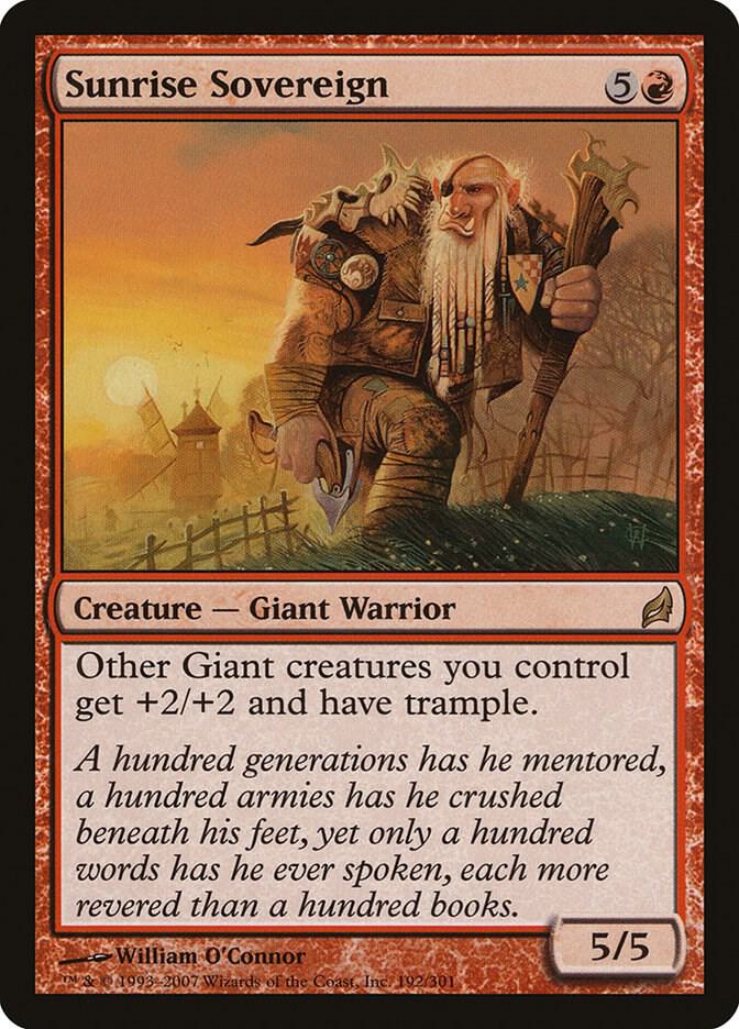Sunrise Sovereign 192/301 (Lorwyn) 