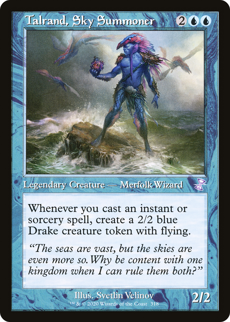 Talrand, Sky Summoner (Timeshifted) [Time Spiral Remastered] Foil