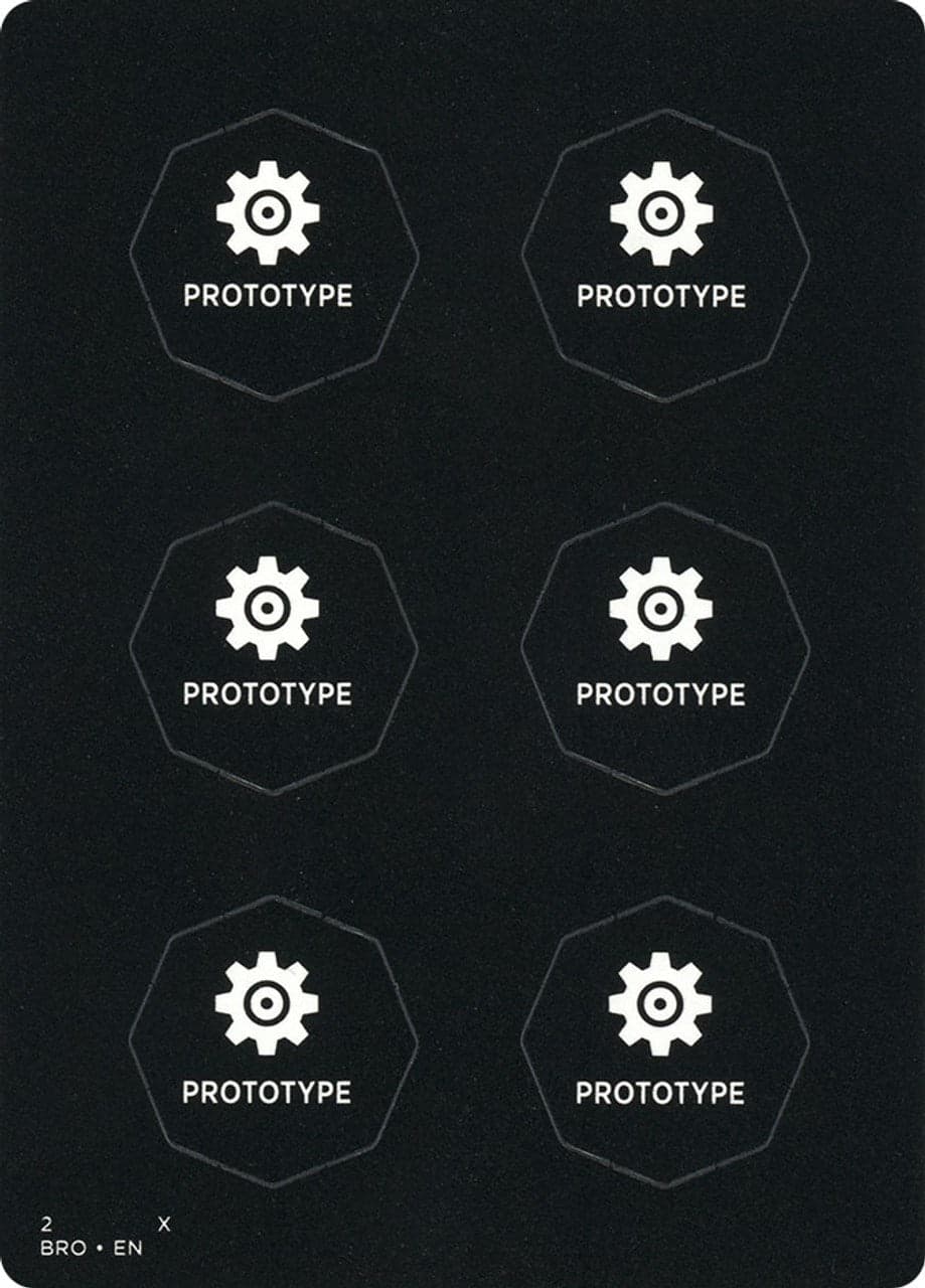 Punch Card Token [The Brothers' War Tokens] Foil