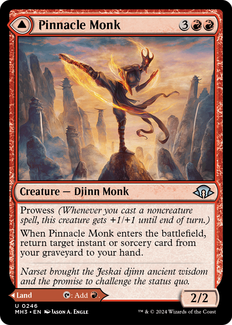 Pinnacle Monk [Modern Horizons 3] Foil