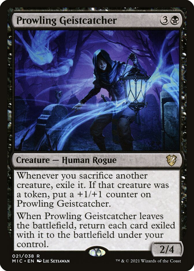 Prowling Geistcatcher 21/38 (Commander: Innistrad: Midnight Hunt) 