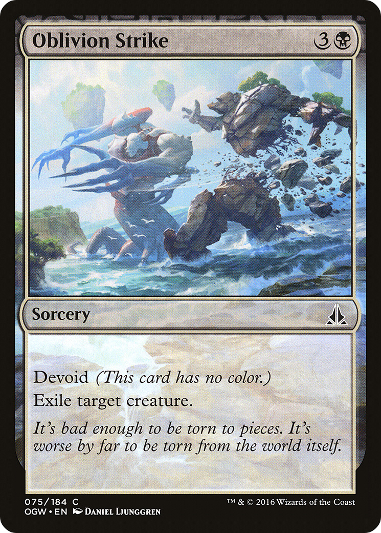 Oblivion Strike [Oath of the Gatewatch] Foil
