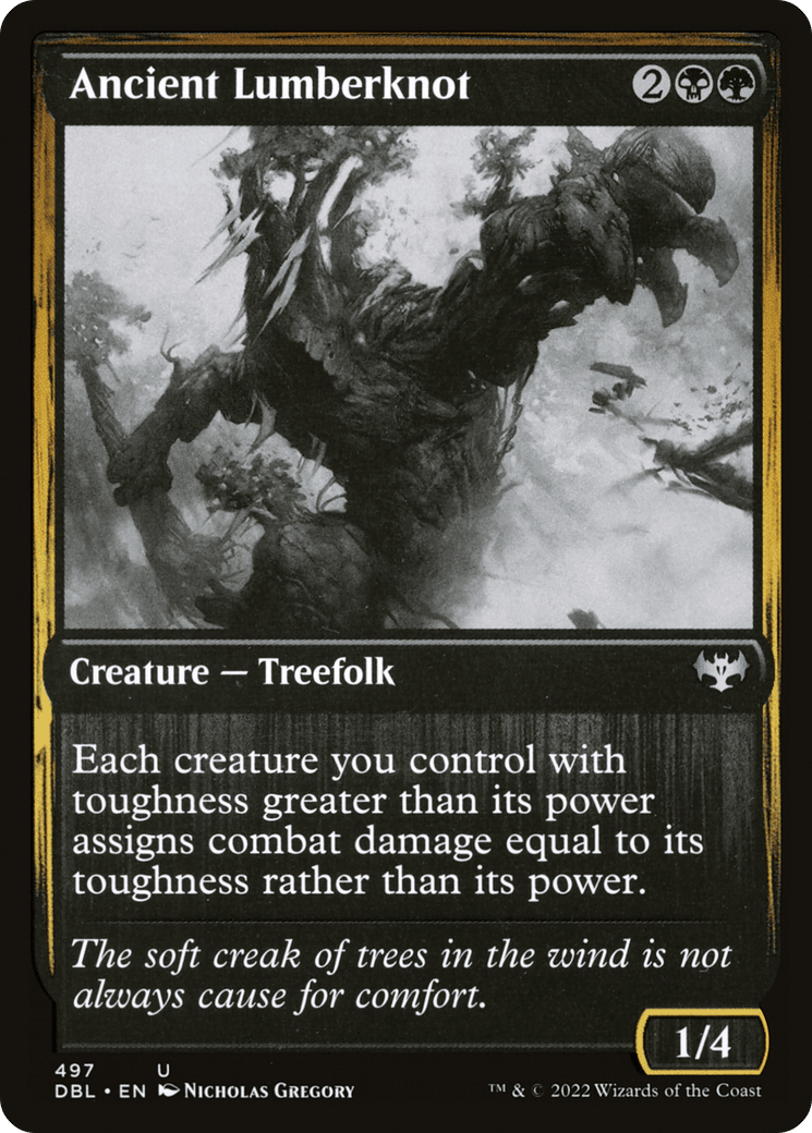Ancient Lumberknot [Innistrad: Double Feature] Foil