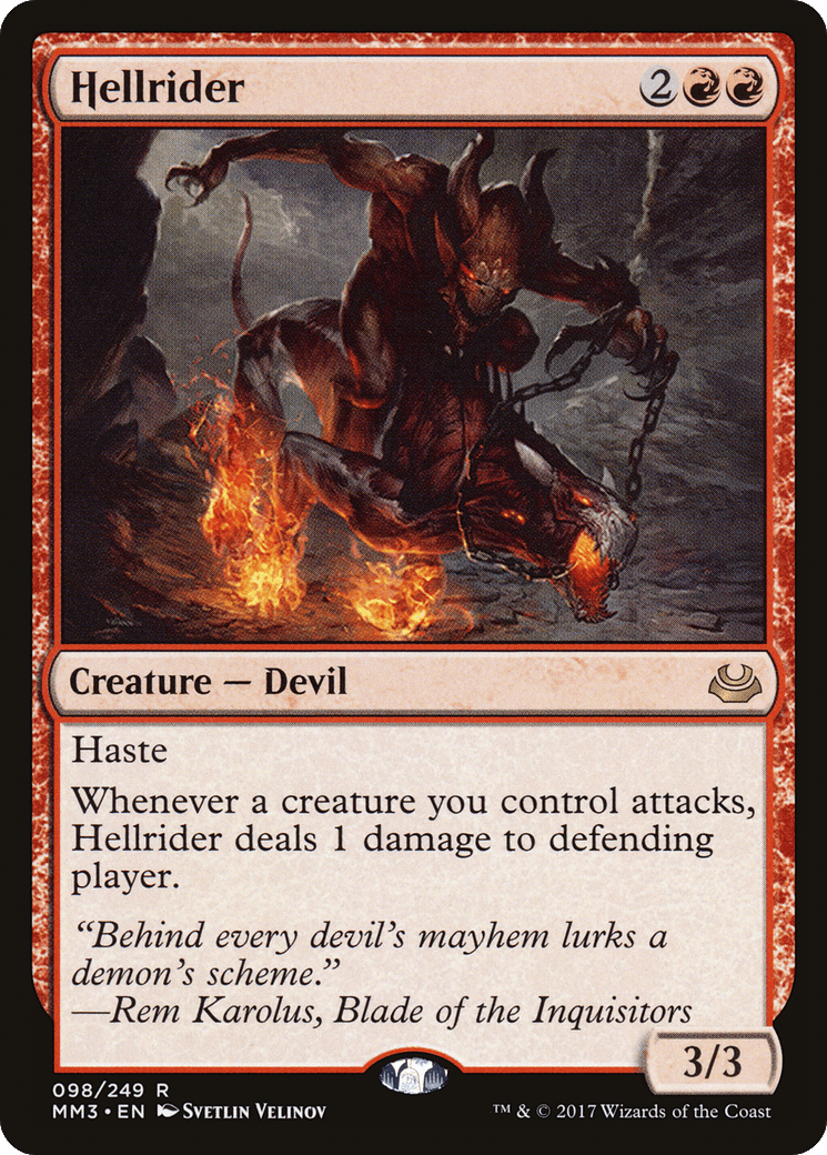 Hellrider [Modern Masters 2017] Foil