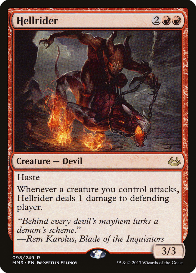 Hellrider [Modern Masters 2017] Foil