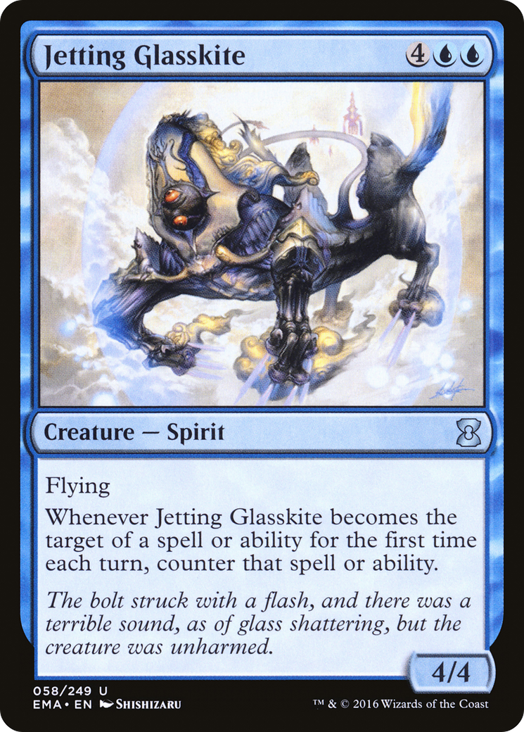 Jetting Glasskite [Eternal Masters] Foil
