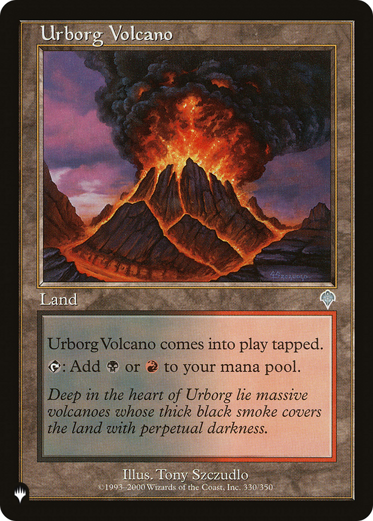 Urborg Volcano |  (INV-330) [The List]