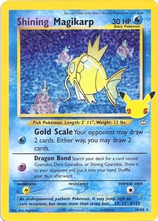 Shining Magikarp 066/25 - Celebrations Classic Collection Holofoil