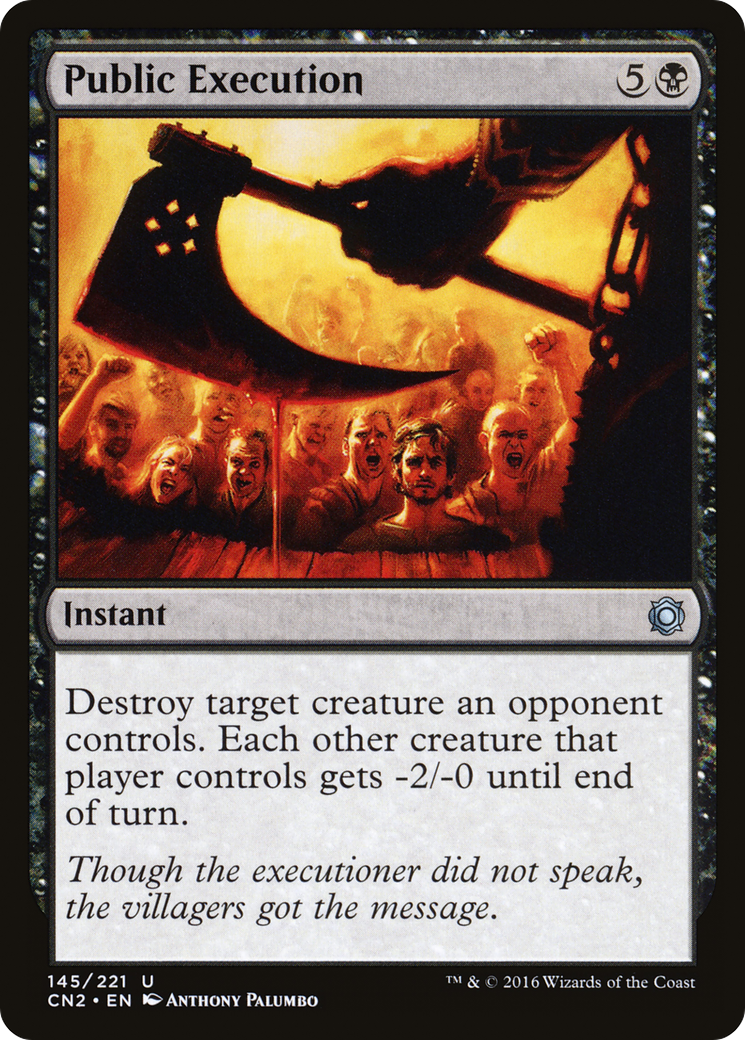 Public Execution [Conspiracy: Take the Crown] Foil