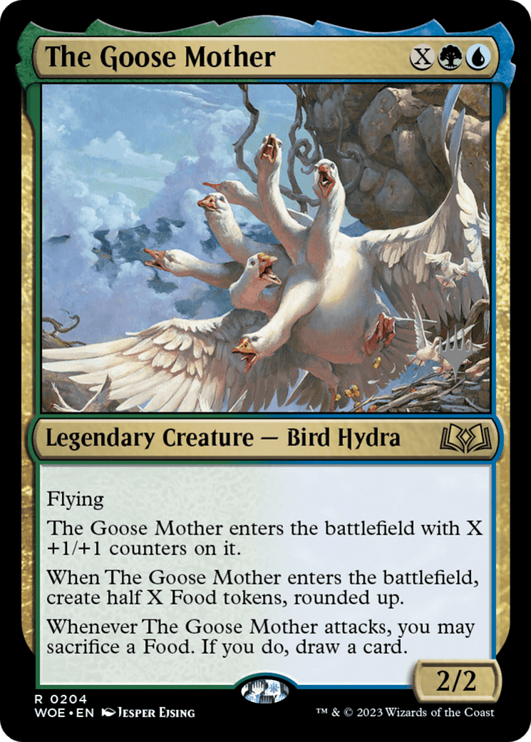 The Goose Mother (Promo Pack) [Wilds of Eldraine Promos] Foil