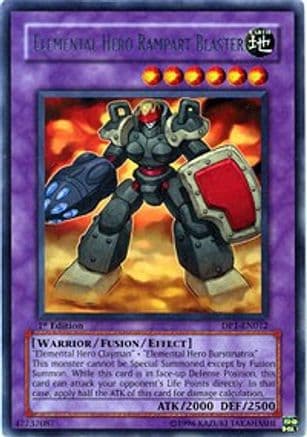 Elemental Hero Rampart Blaster [DP1-EN012] Rare
