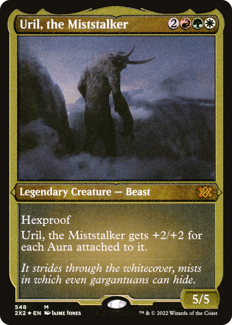 Uril, the Miststalker (Foil Etched) |  Foil (548) [Double Masters 2022]