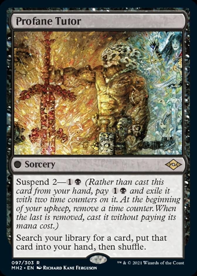Profane Tutor [Modern Horizons 2] Foil