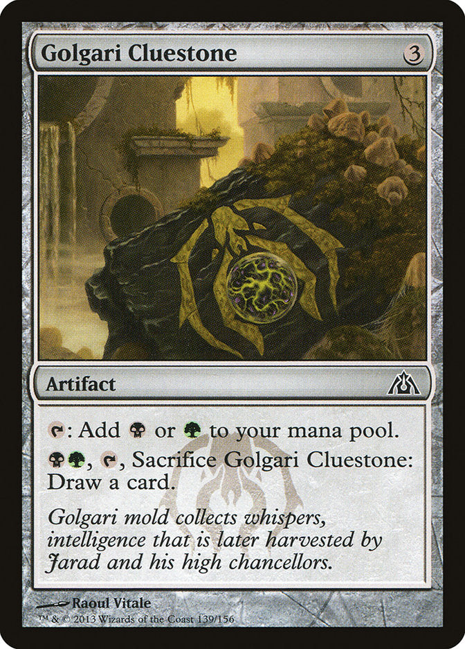 Golgari Cluestone 139/156 (Dragon's Maze) 