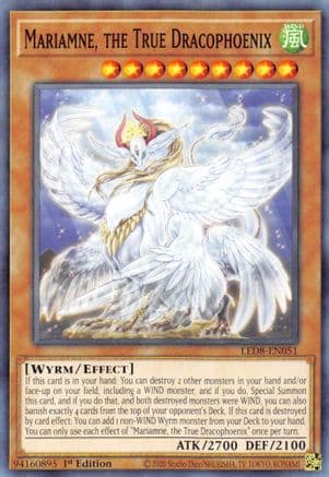 Mariamne, the True Dracophoenix [LED8-EN051] Common