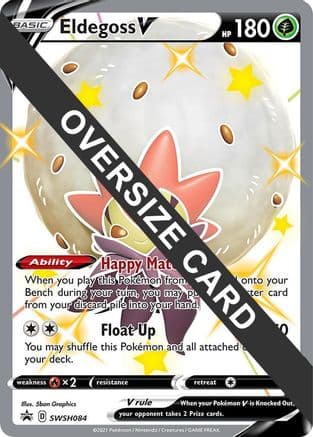 Eldegoss V SWSH084 SWSH084- Jumbo Cards