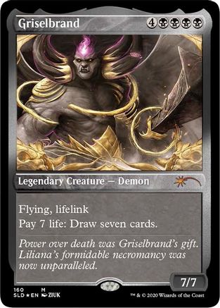 Griselbrand (Foil Etched) (160) [Secret Lair Drop Series]  Foil