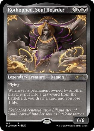 Kothophed, Soul Hoarder (Foil Etched) (162) [Secret Lair Drop Series]  Foil